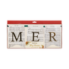 Merry Christmas Sheet Music Paper Banner Set