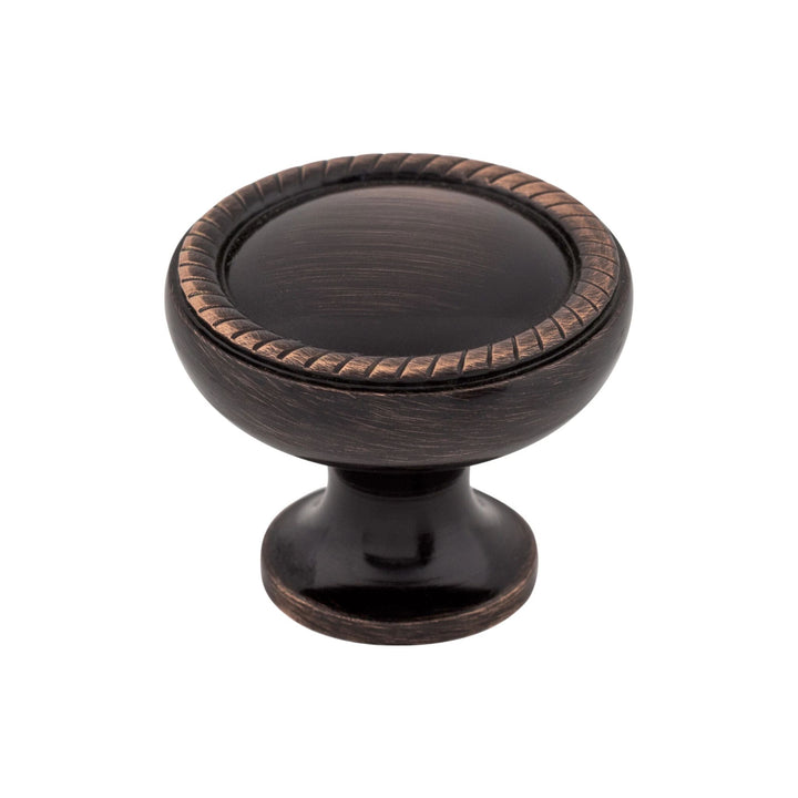 Beaded Knob Tuscan Bronze