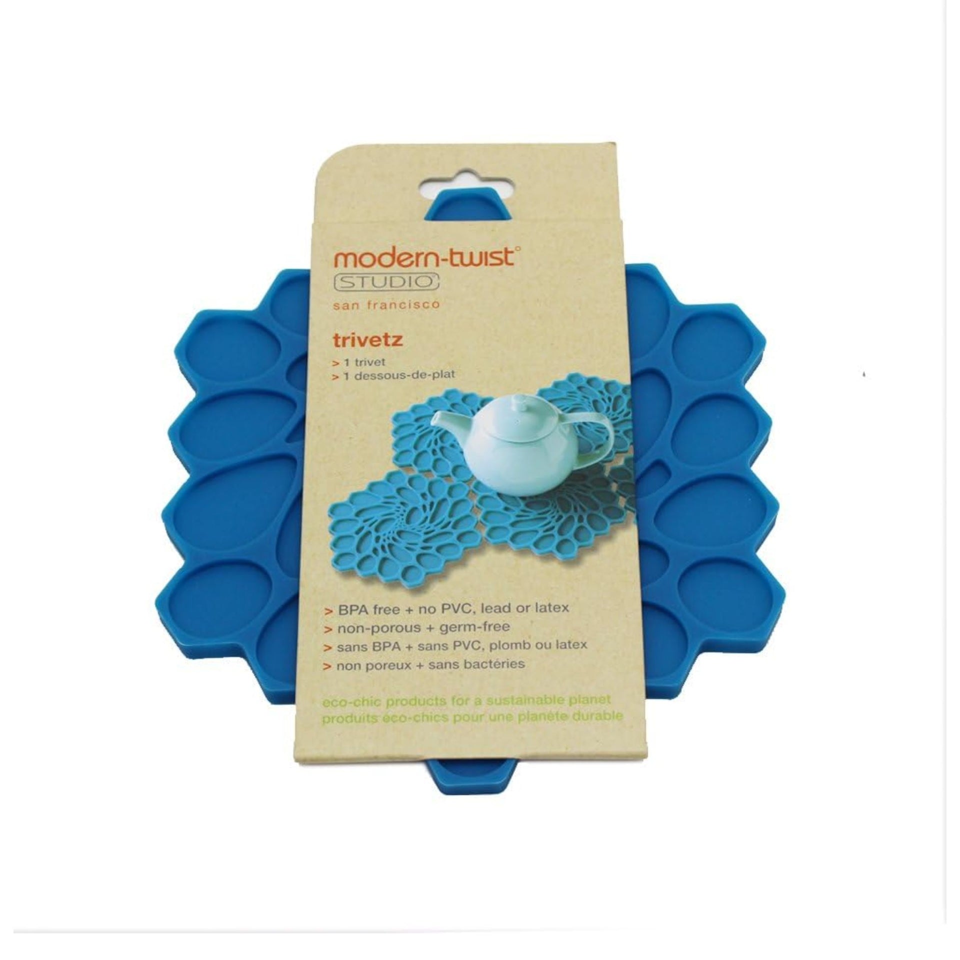 Trivet Modern Twist Aqua Studio Hive