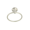 Towel Ring In Satin Nickel