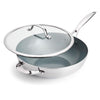 Wok 12" W/Lid & Helper Handle Valencia Pro Stainless