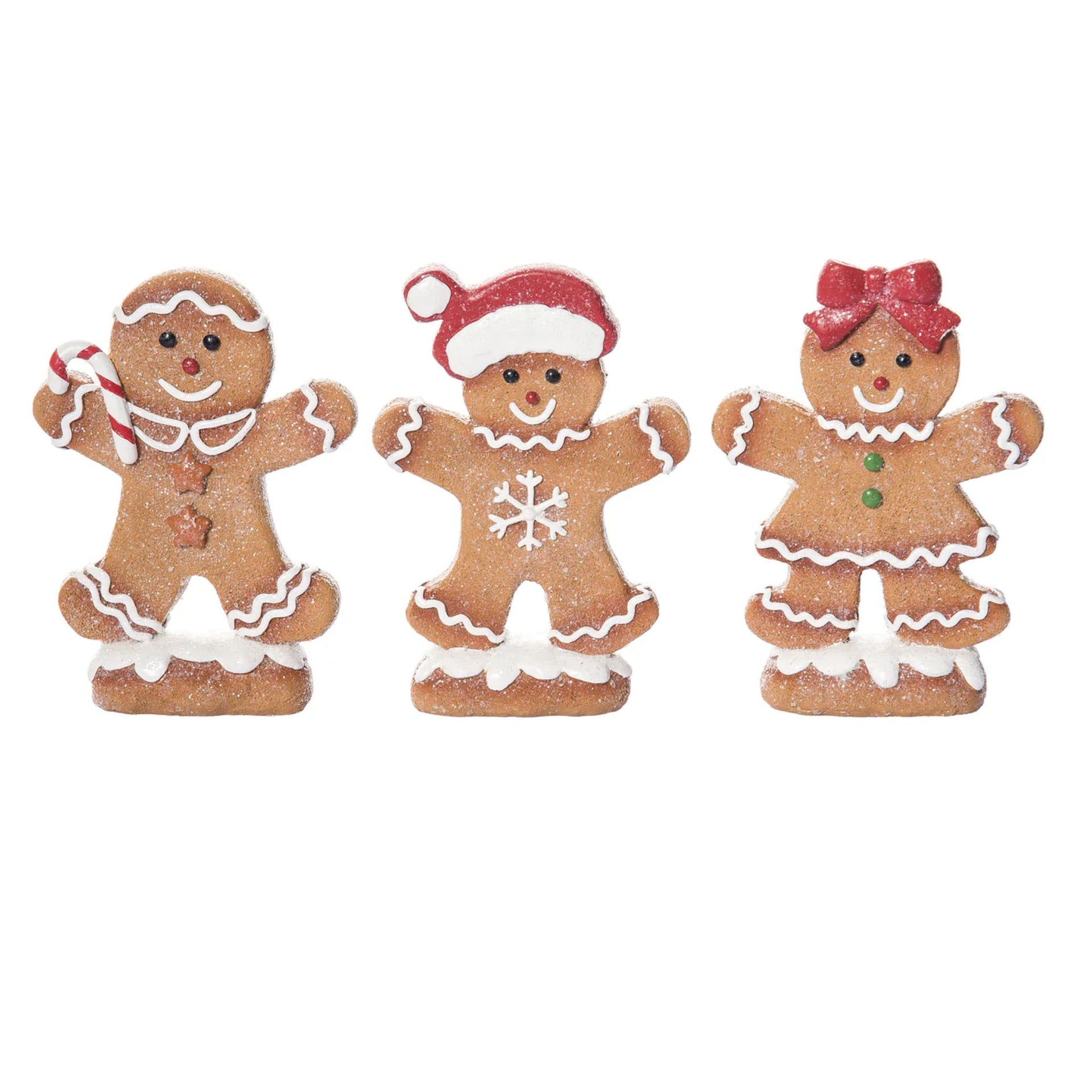 Gingerbread Cookie Figurines Asst