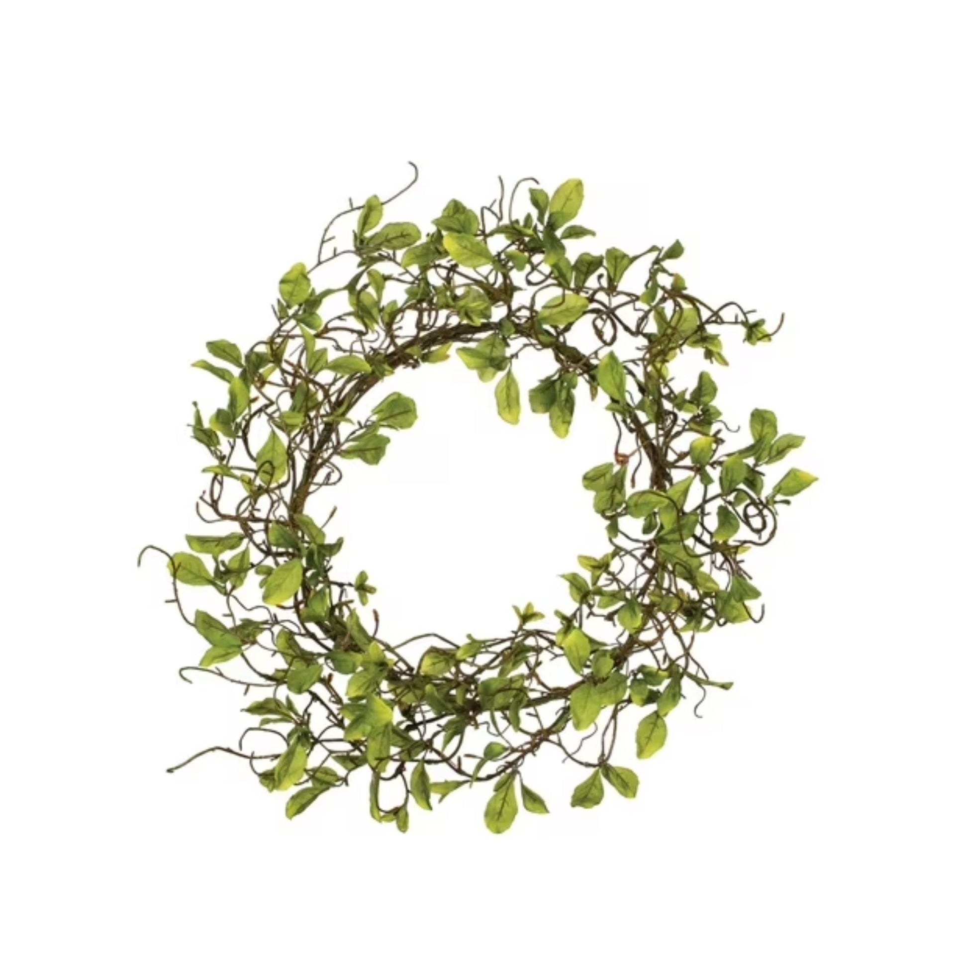 Leaf & Twig Wreath 25" (dis)