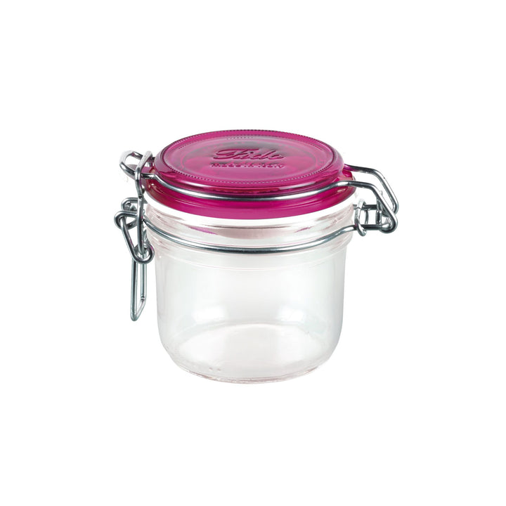 Jar Fido 6 3/4 Oz Fuchsia Top
