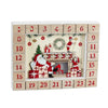 Wood Santa Calendar