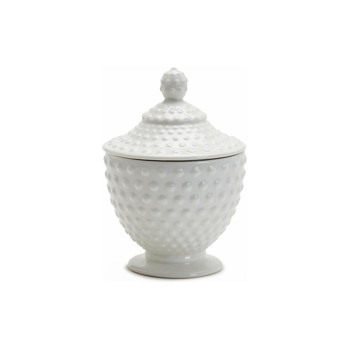 Hob Nail Lidded Jar