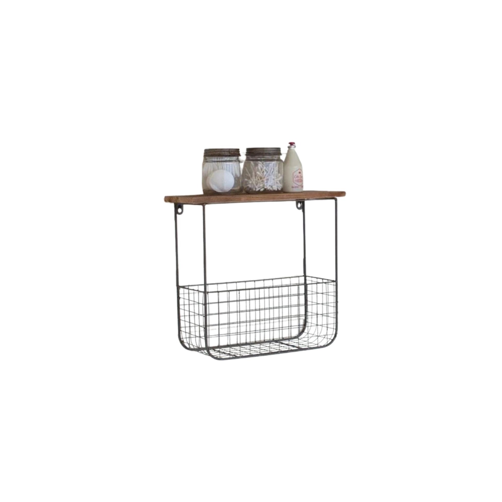 Wire Basket Shelve Medum