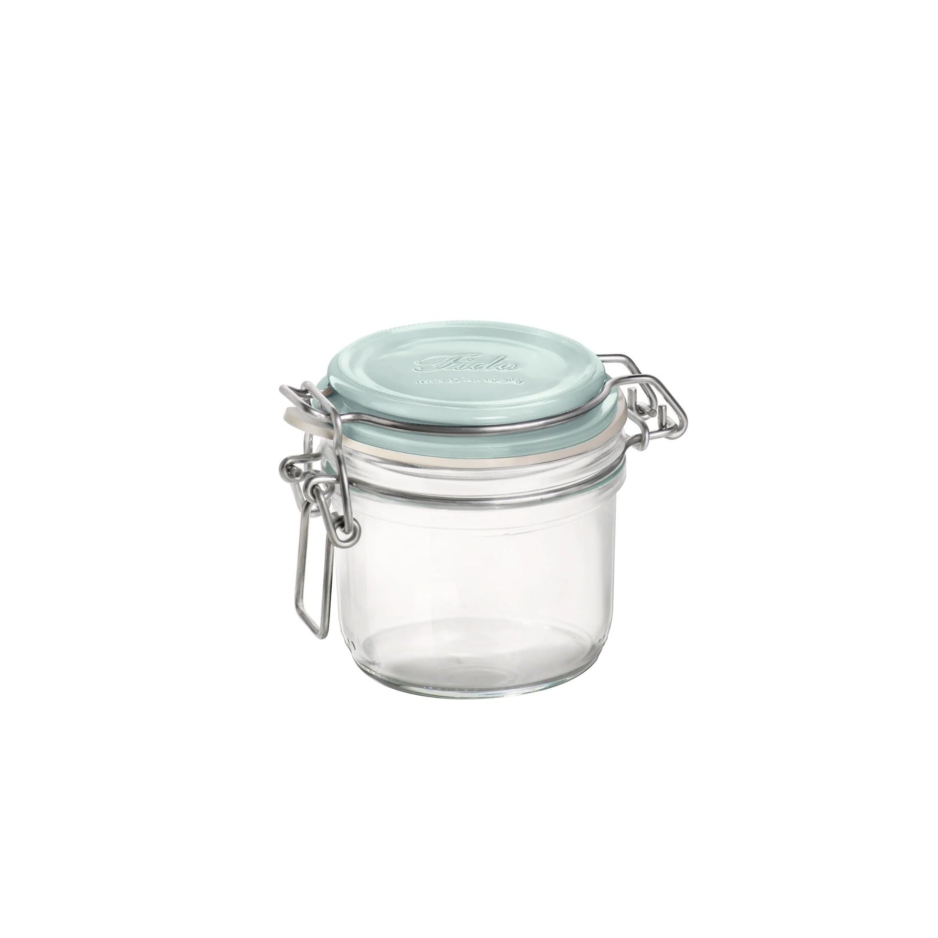 Jar Fido 6 3/4 Oz Sky Blue Top