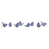 Chinoiserie Blue Floral Robin 24/cs