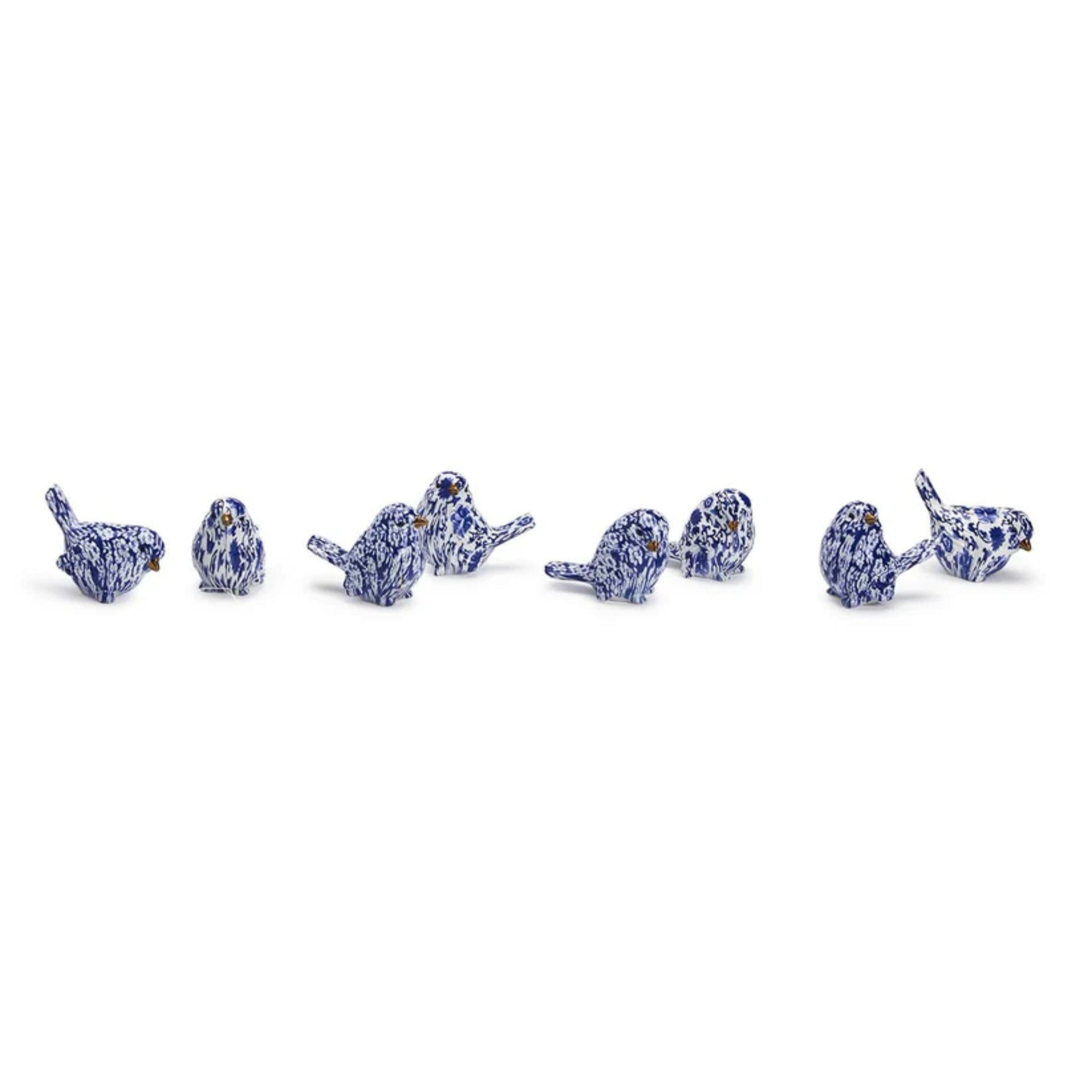 Chinoiserie Blue Floral Robin 24/cs