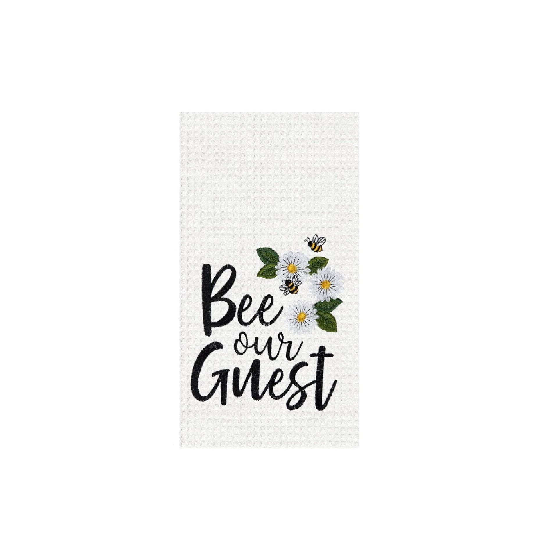 Bee Our Guest Towel