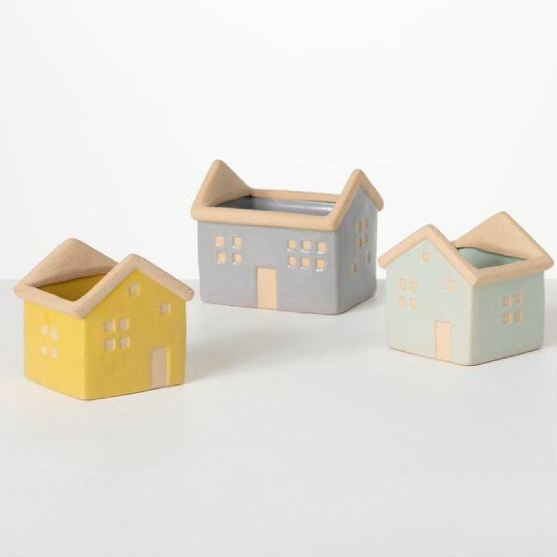 House Planter Set 3pc