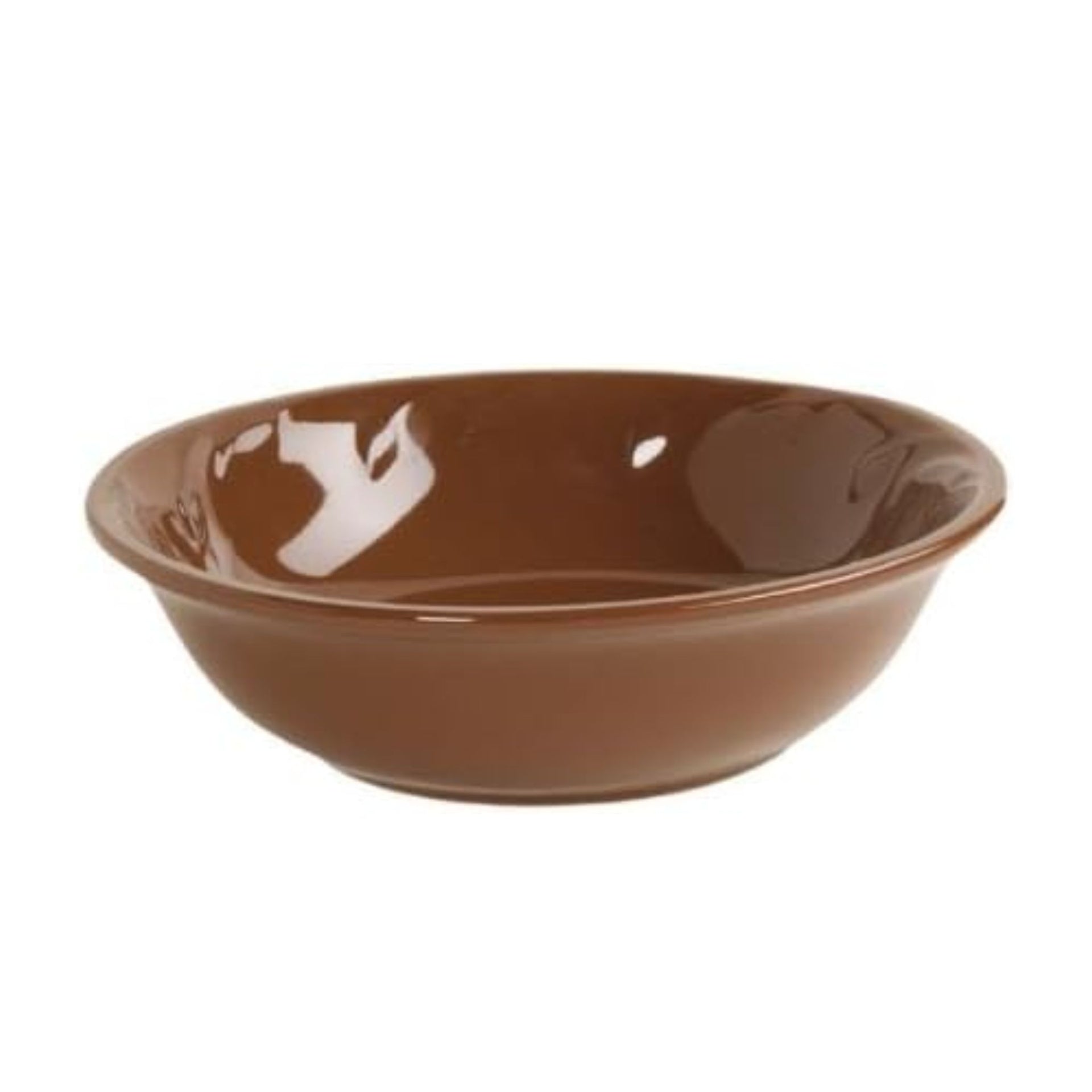 Cereal Bowl Chocolate Brown 7" 16 Oz.