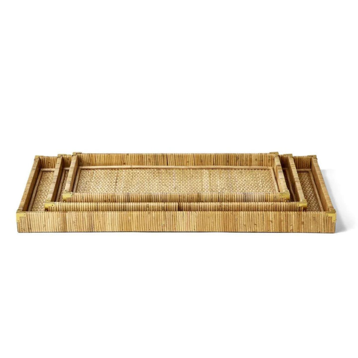 Tray Oversized Rattan Medium