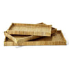 Tray Oversized Rattan Large