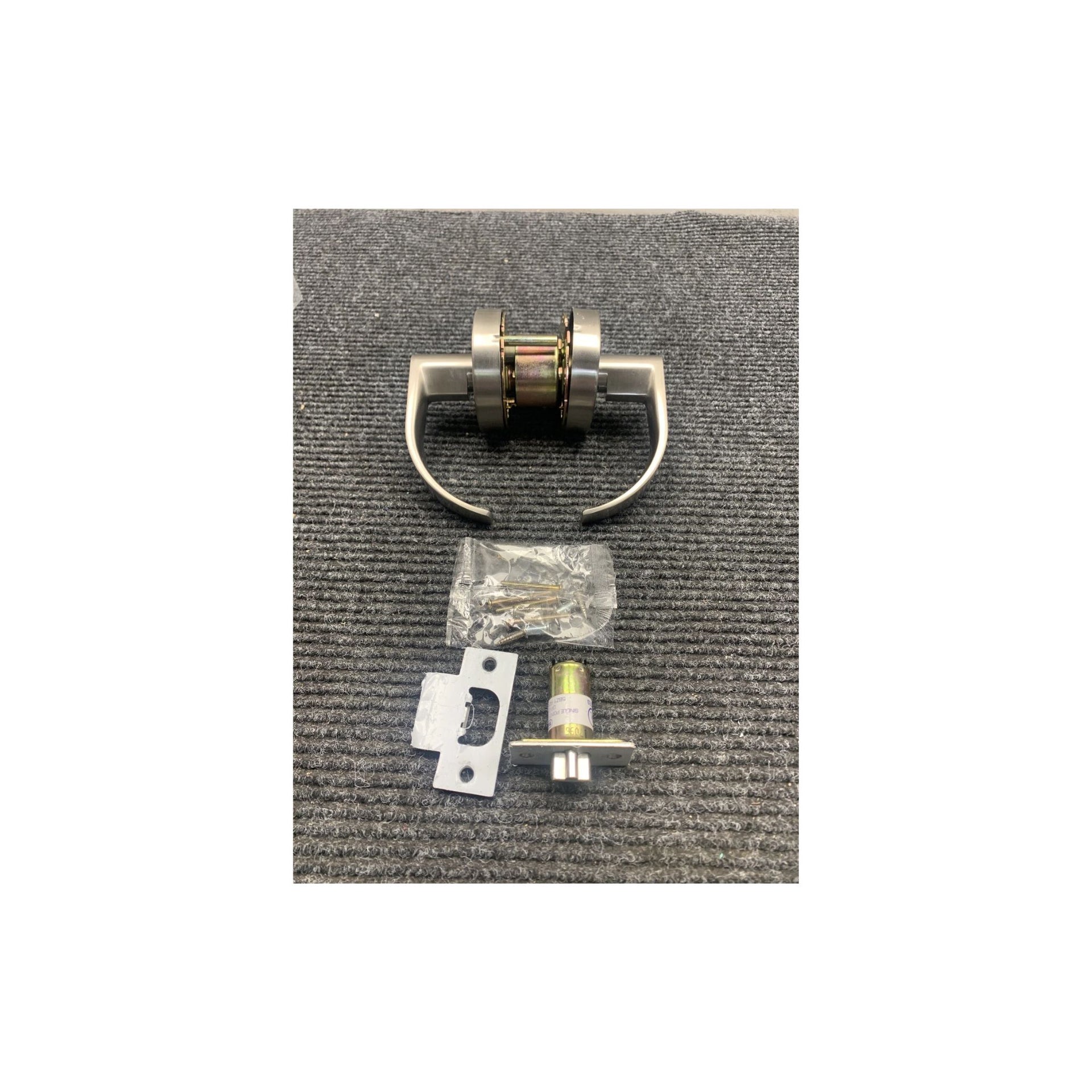 Passage Lever Satin Nickel