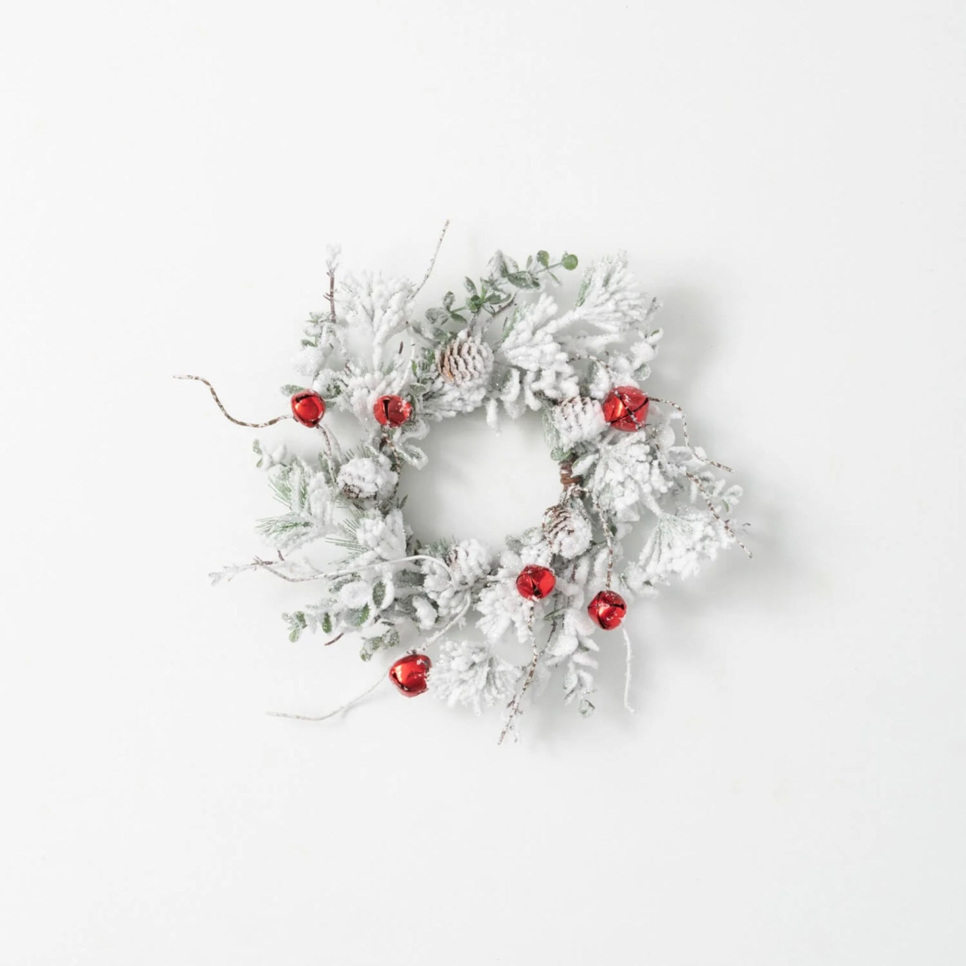 Flocked Pine/Bell Ring