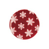 Plate Small Snowflake