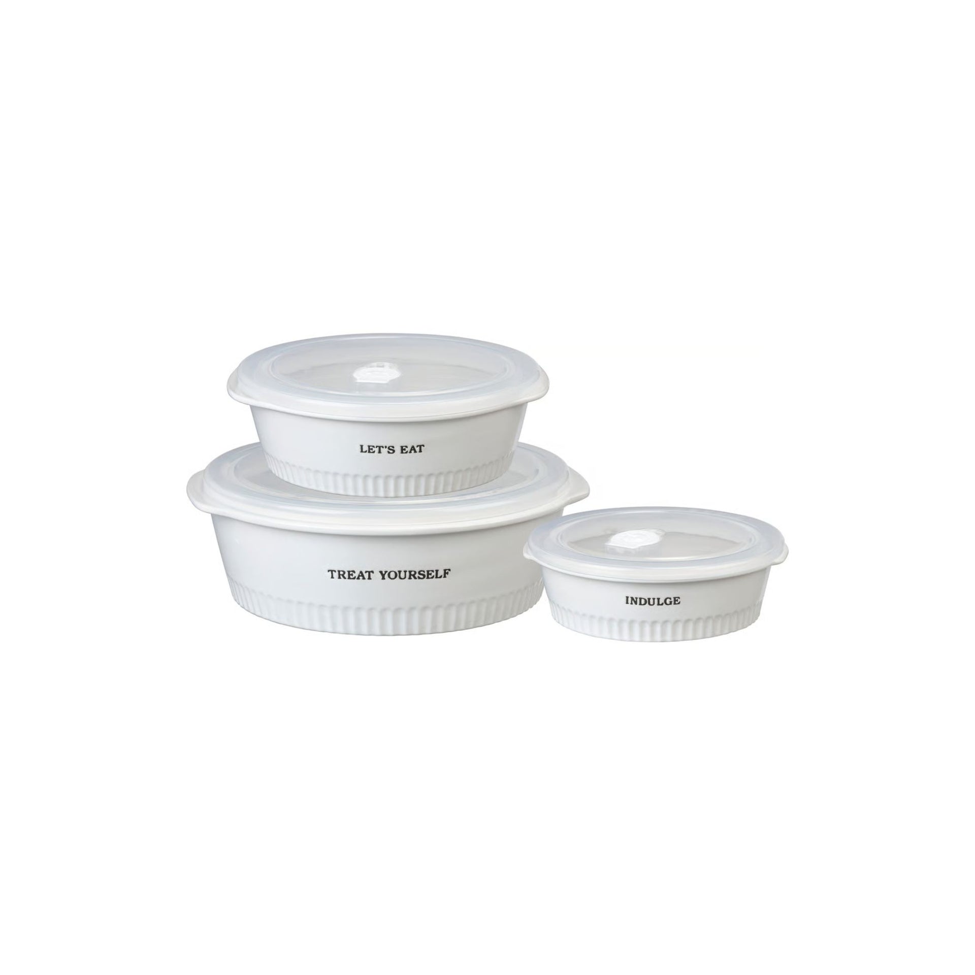 Casserole Set Treat Yourself Set of 3 (dis)