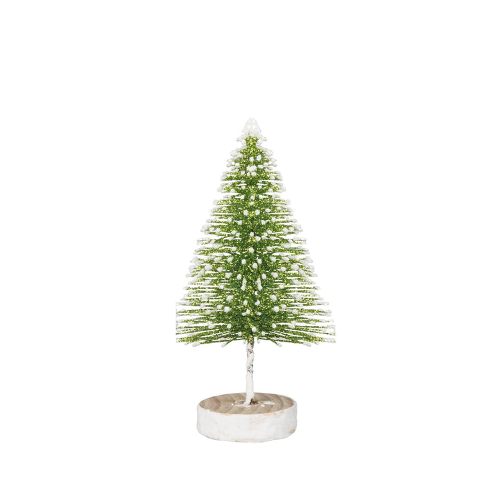 Bottle Brush Treen Green Small