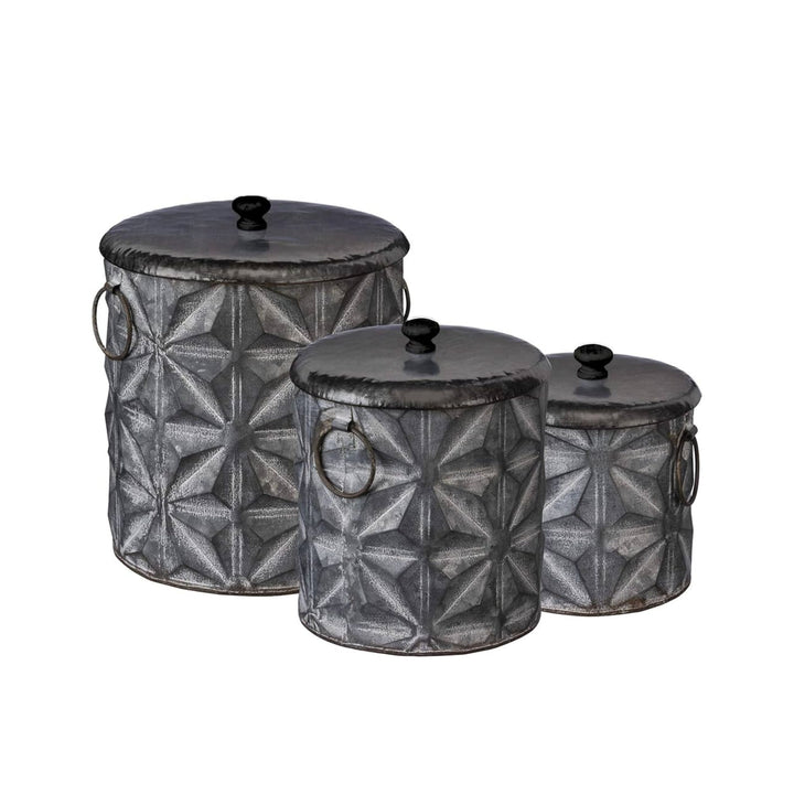 Canister Small Star Pattern