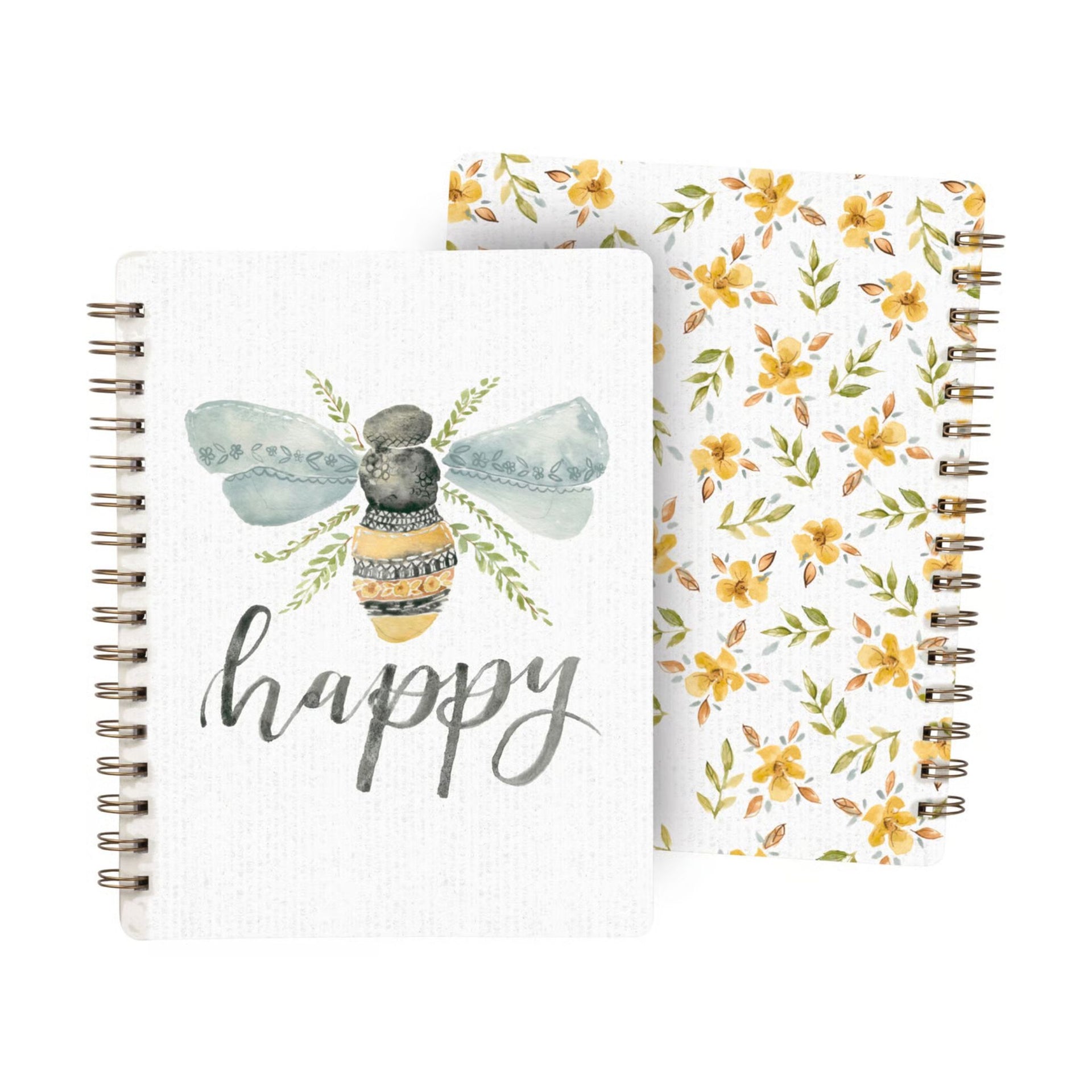 Spiral Notebook Be Happy
