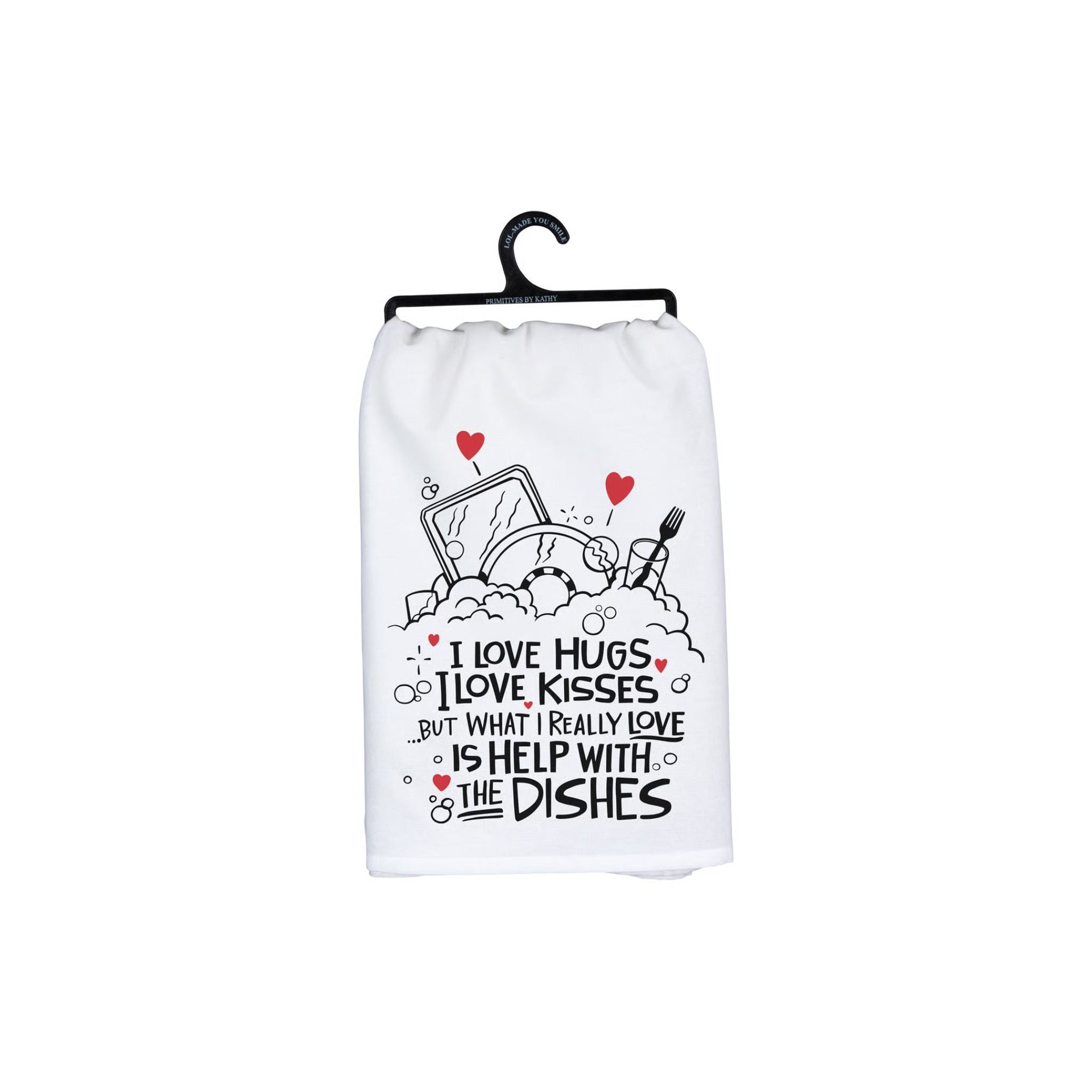 Kitchen Towel I Love Hugs
