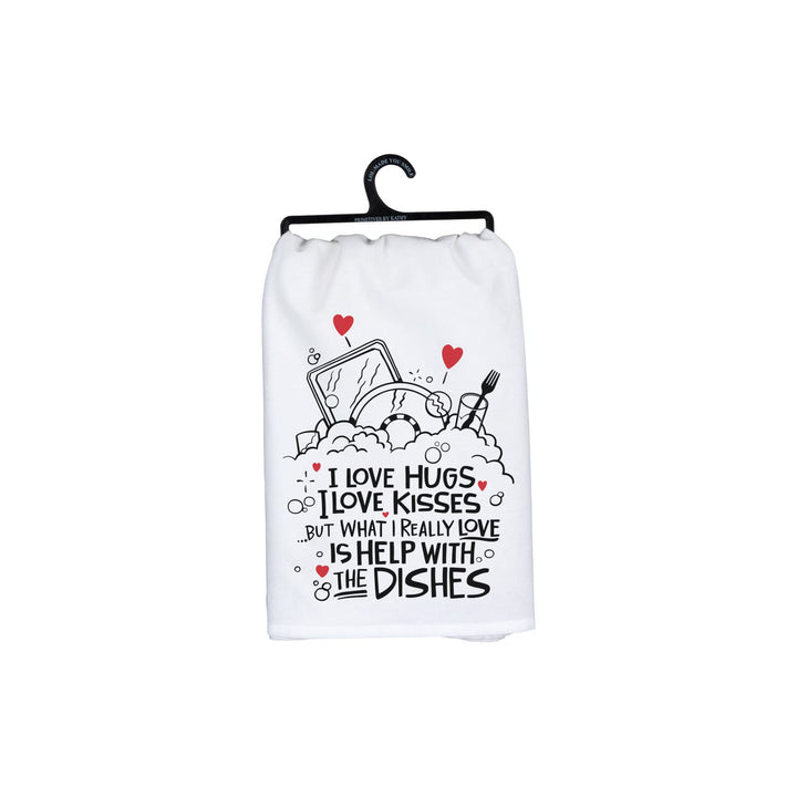 Kitchen Towel I Love Hugs