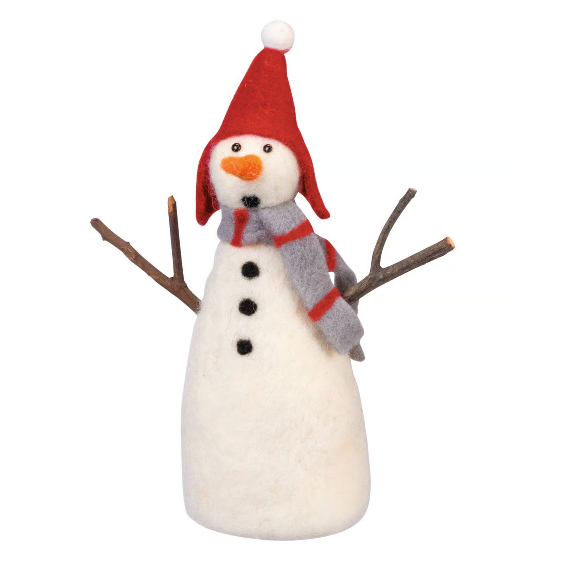 Critter Surprised Snowman