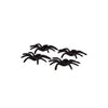Blacked Flocked Spider Set