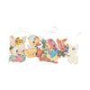 Holiday Orn Set Retro Easter 4/cs