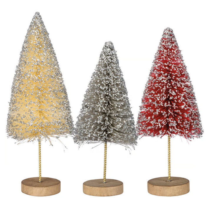Bottle Brush Tree Set Multi Color