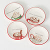 Cocoa Dessert Plate 4/cs