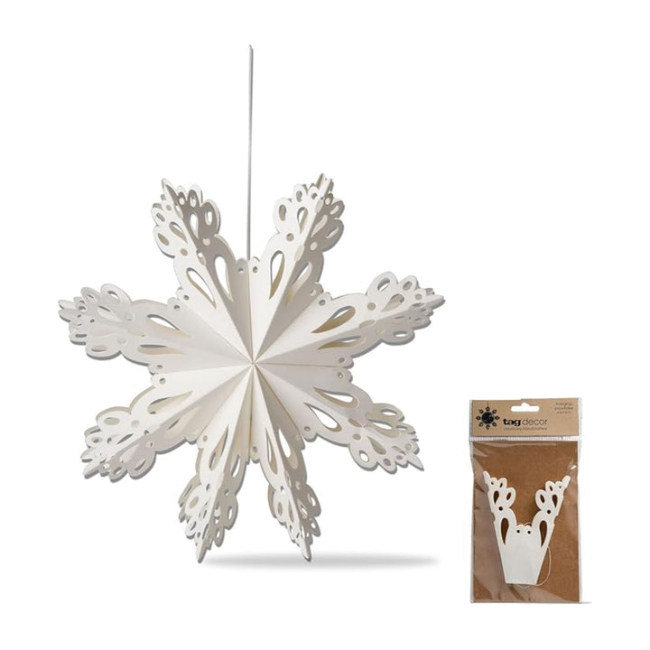 Snowbird Snowflake Decor 6"