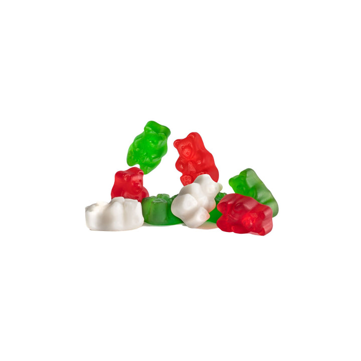 Gummi Christmas Bears R/G/W 32oz