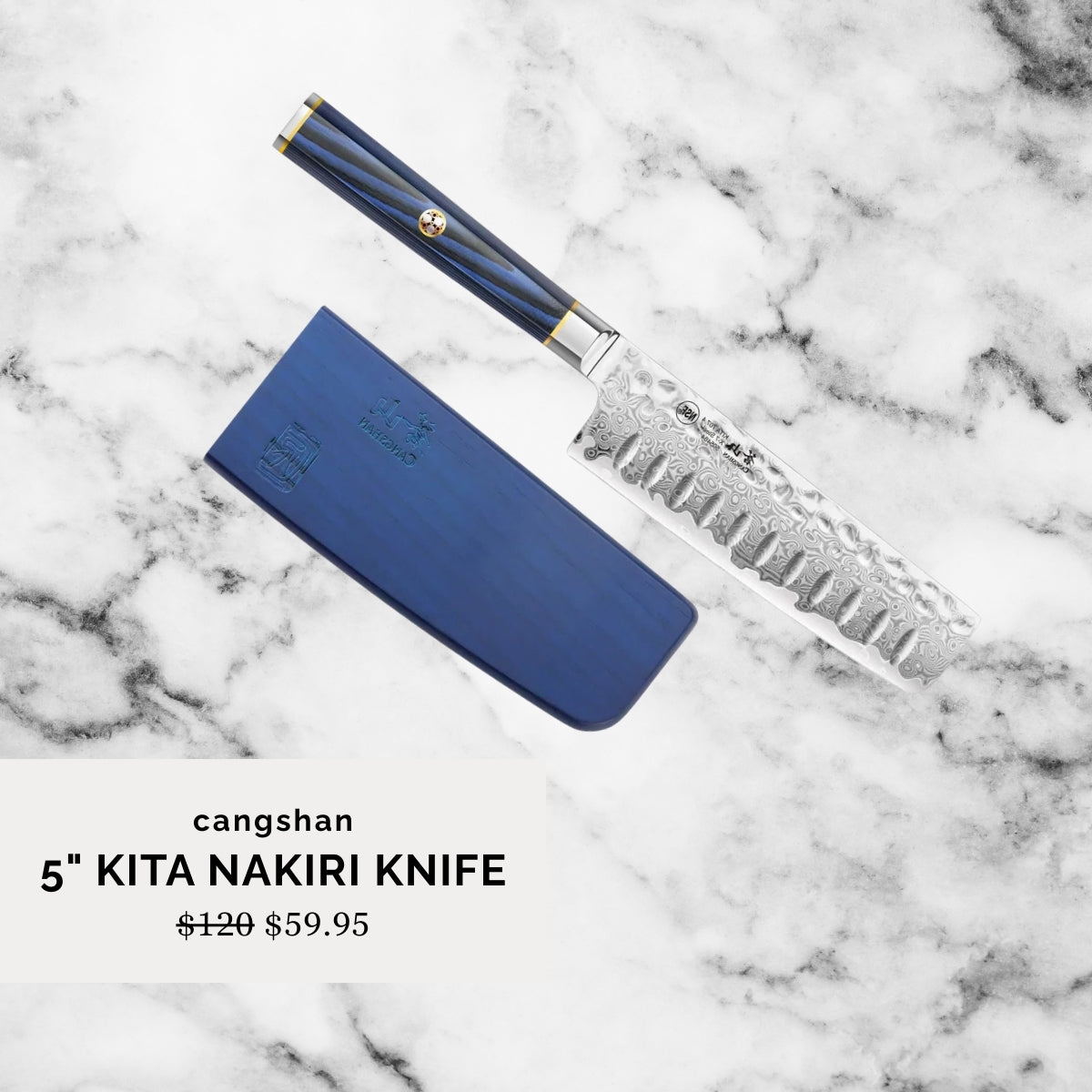 Cangshan Kita Nakiri Knife 5"