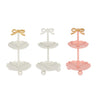 Two-Tier Mini Pedestal Stand with Bow