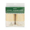 Foil JUMBO Green Sketched Trees 8 oz Baking Cups