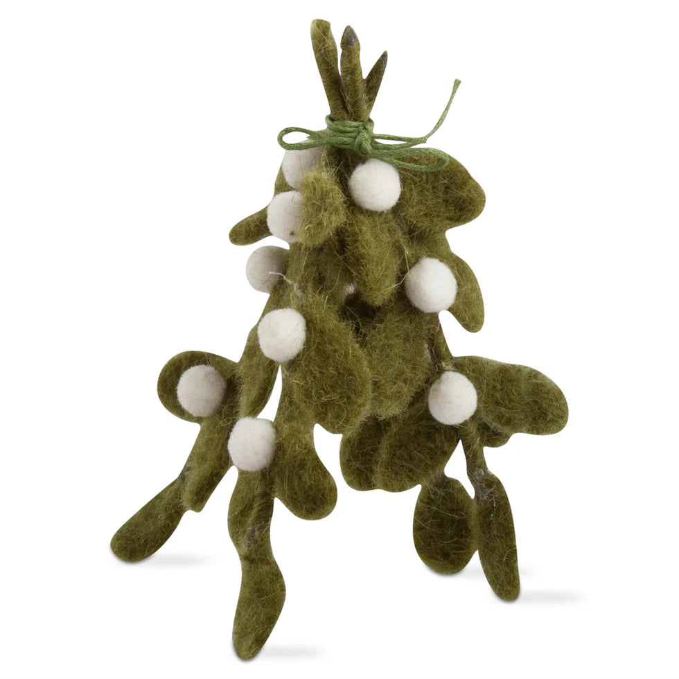 Ornament Mistletoe Felt