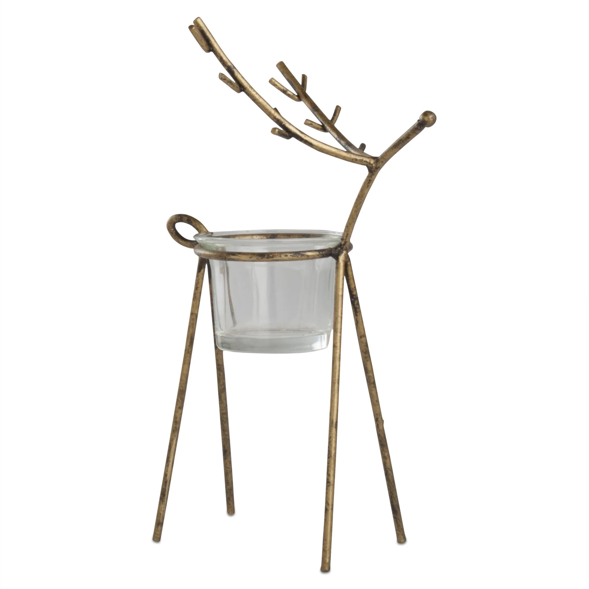 Tealight Holder Reindeer Small