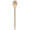 Wooden spoon on a white background