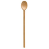 Wooden spoon on a white background