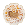 Turkey Foliage Paper Plates