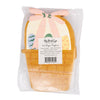 Packaged Easter basket shaped paper napkins featuring easter eggs and pink bow with 'My Mind's Eye' branding visible.