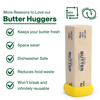 Reusable Silicone Butter Saver – Yellow