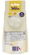 Wilton cake decorating frosting packaging with tips and nutrition facts label