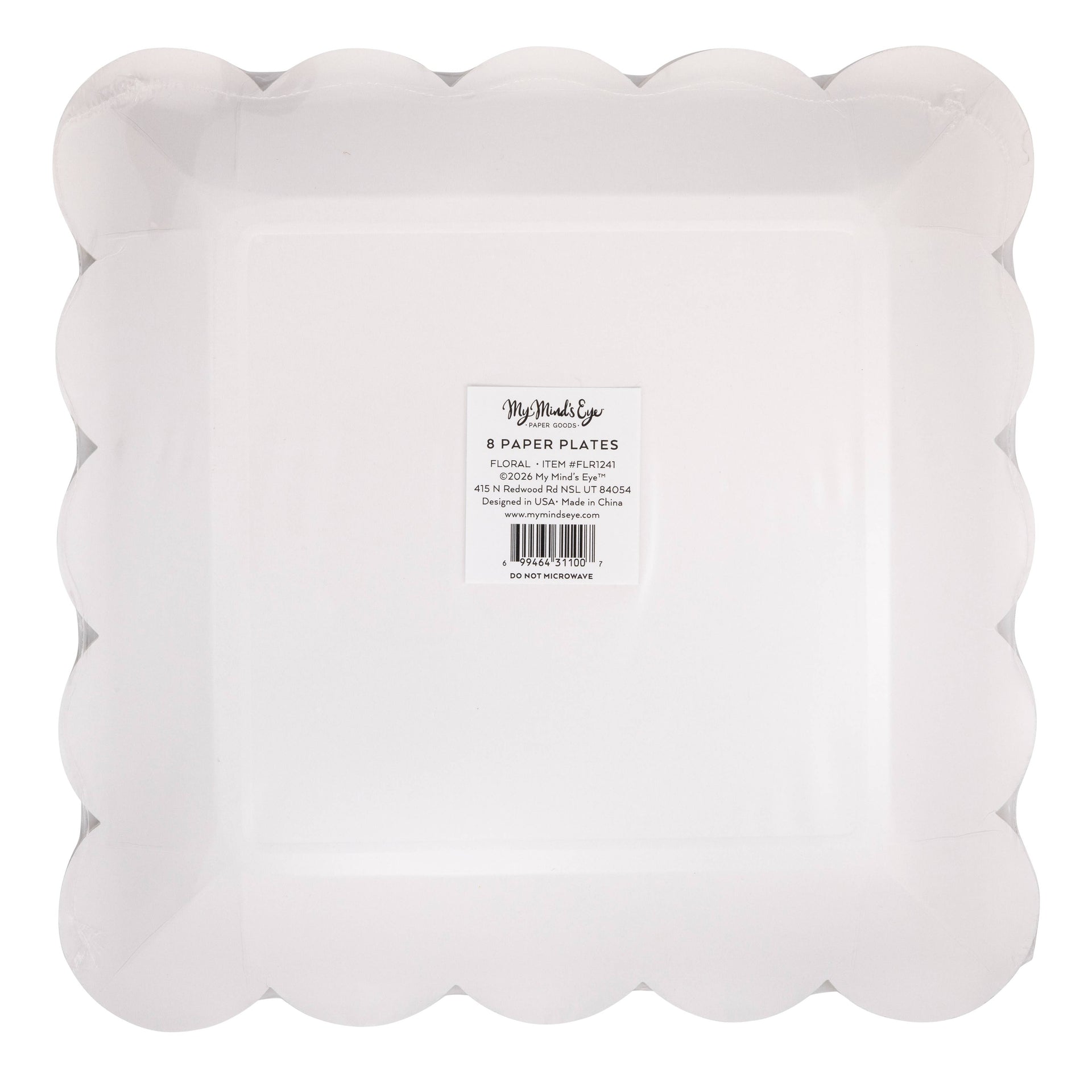 Floral Pattern 9" Plate