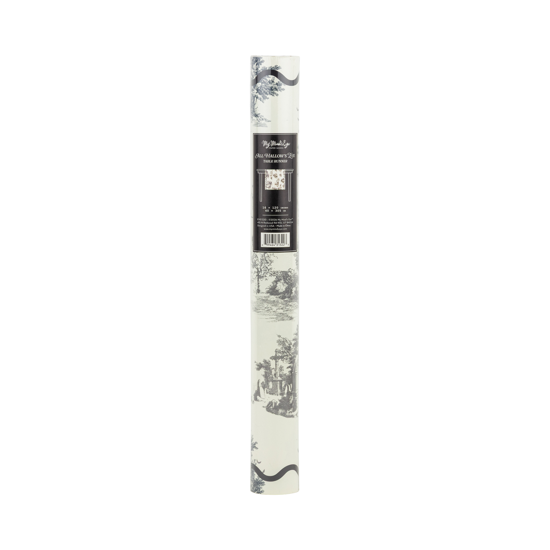 Halloween Toile Table Runner