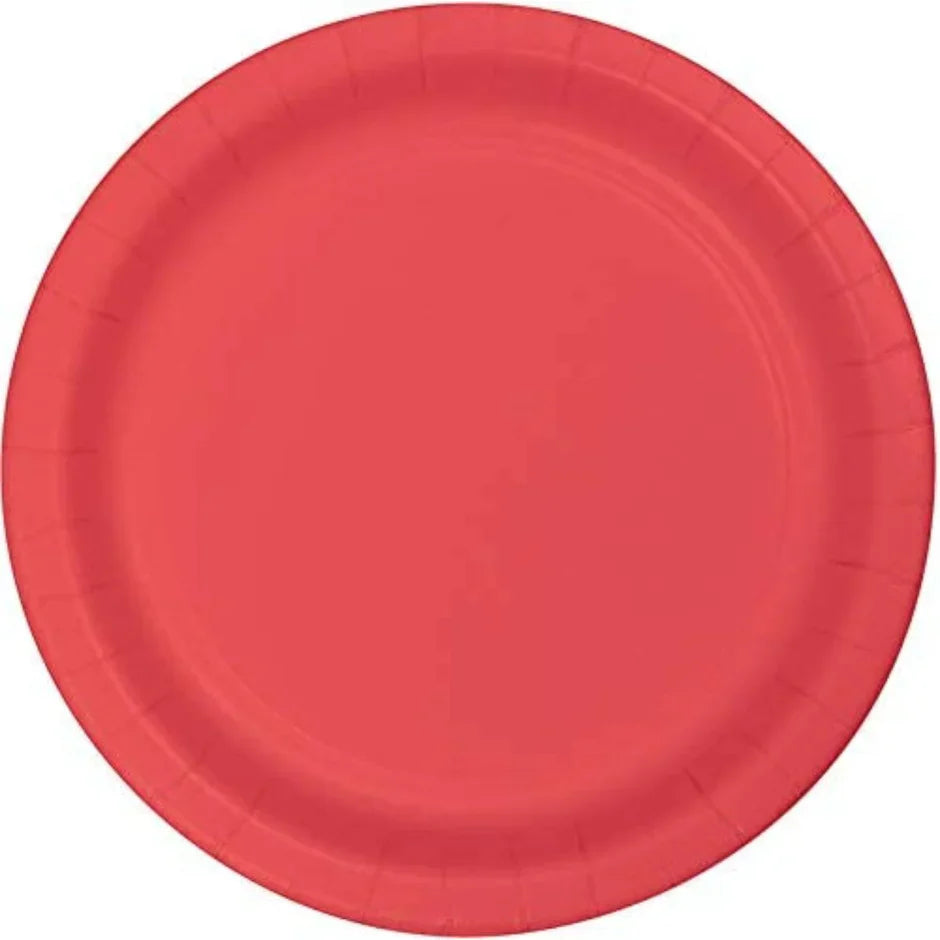 Solid Color 9" Paper Plates