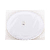 Foil Brown Gingham 17" Paper Platter (6ct)